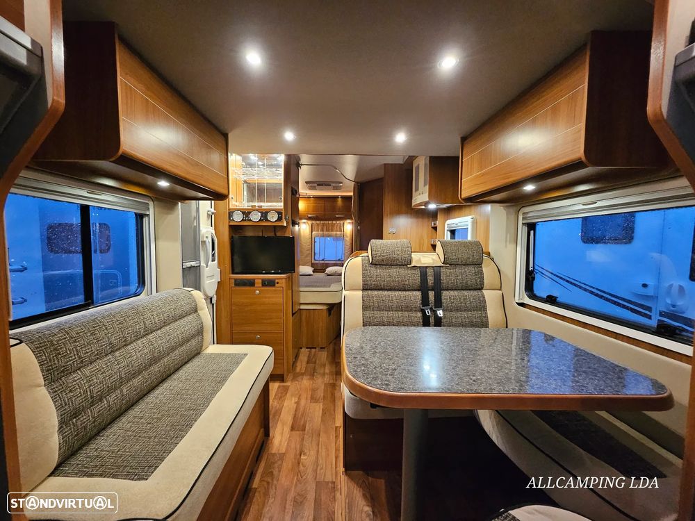 Dethleffs Globe4 LUXUS CHASSI AL-KO CAMA FRANCESA + BASCULANTE - 13