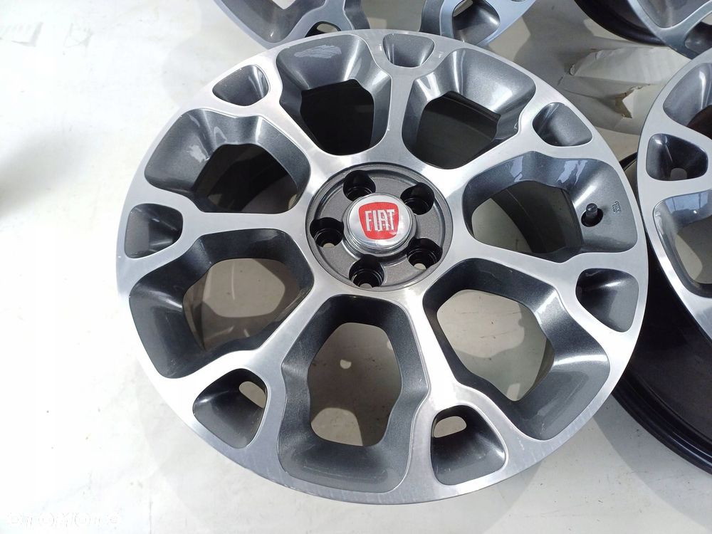 felgi aluminiowe felga aluminiowa fiat 500 7jx17 et41 5x100 735577032 - 4