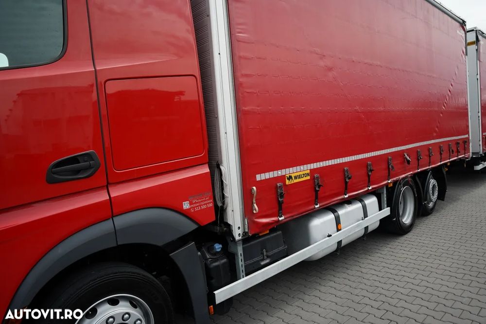 Mercedes-Benz ACTROS 2545 / TANDEM COMBINAT 120 M3 / TRANSIT / 6x2 / PUNTE RIDICATĂ / BIG SPACE / WIELTON / 2021 - 8