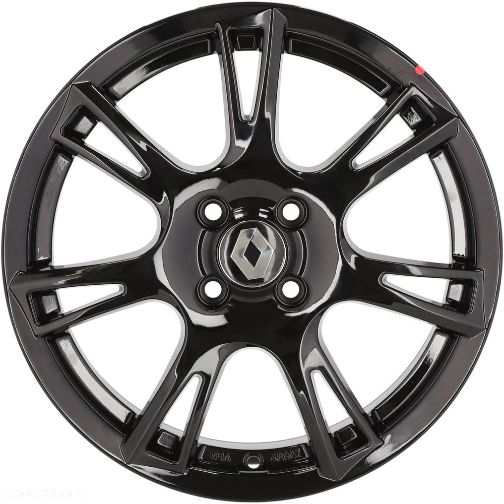 4x Felgi 16 m.in. do RENAULT Captur Clio III IV V Kangoo Wind OPEL Adam Corsa Karl - ABRERA MK539 - 7