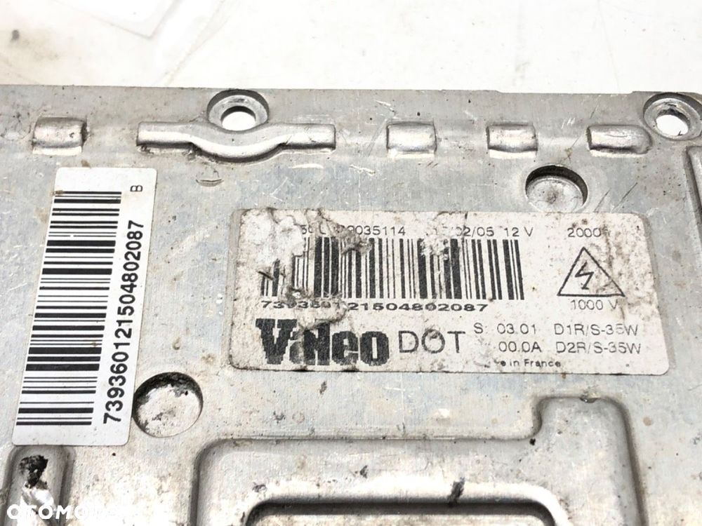 PRZETWORNICA XENON  PEUGEOT 607 (9D, 9U) 2000 - 2022 2.2 HDi 98 kW [133 KM] olej napędowy 2000 - - 3