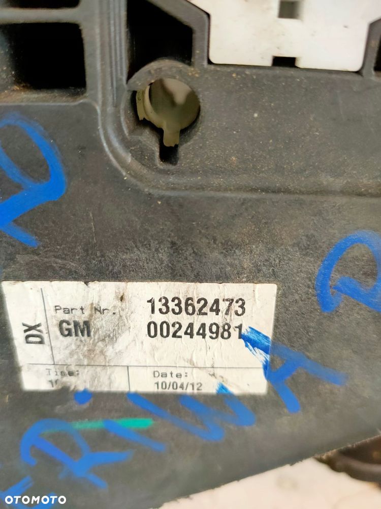 pedały sprzęgła hamulca kpl opel meriva b 13362473 - 5
