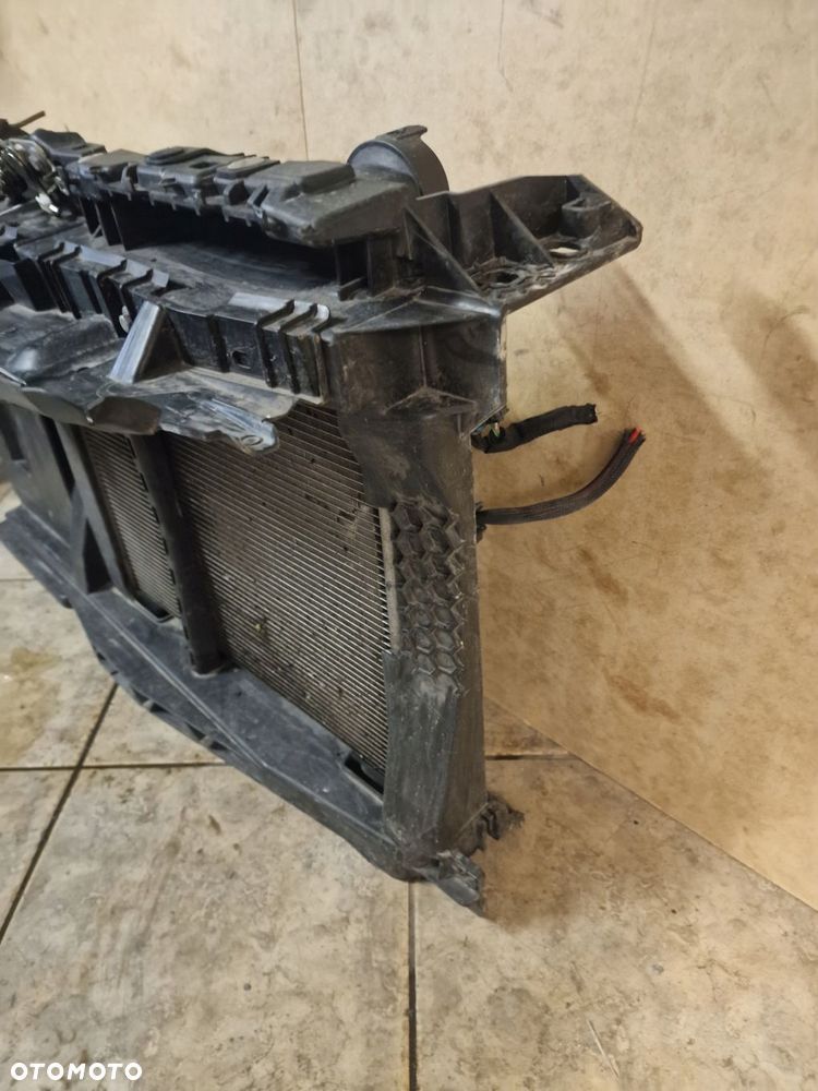 pas przedni komplet chłodnic opel corsa f demontaż - 6