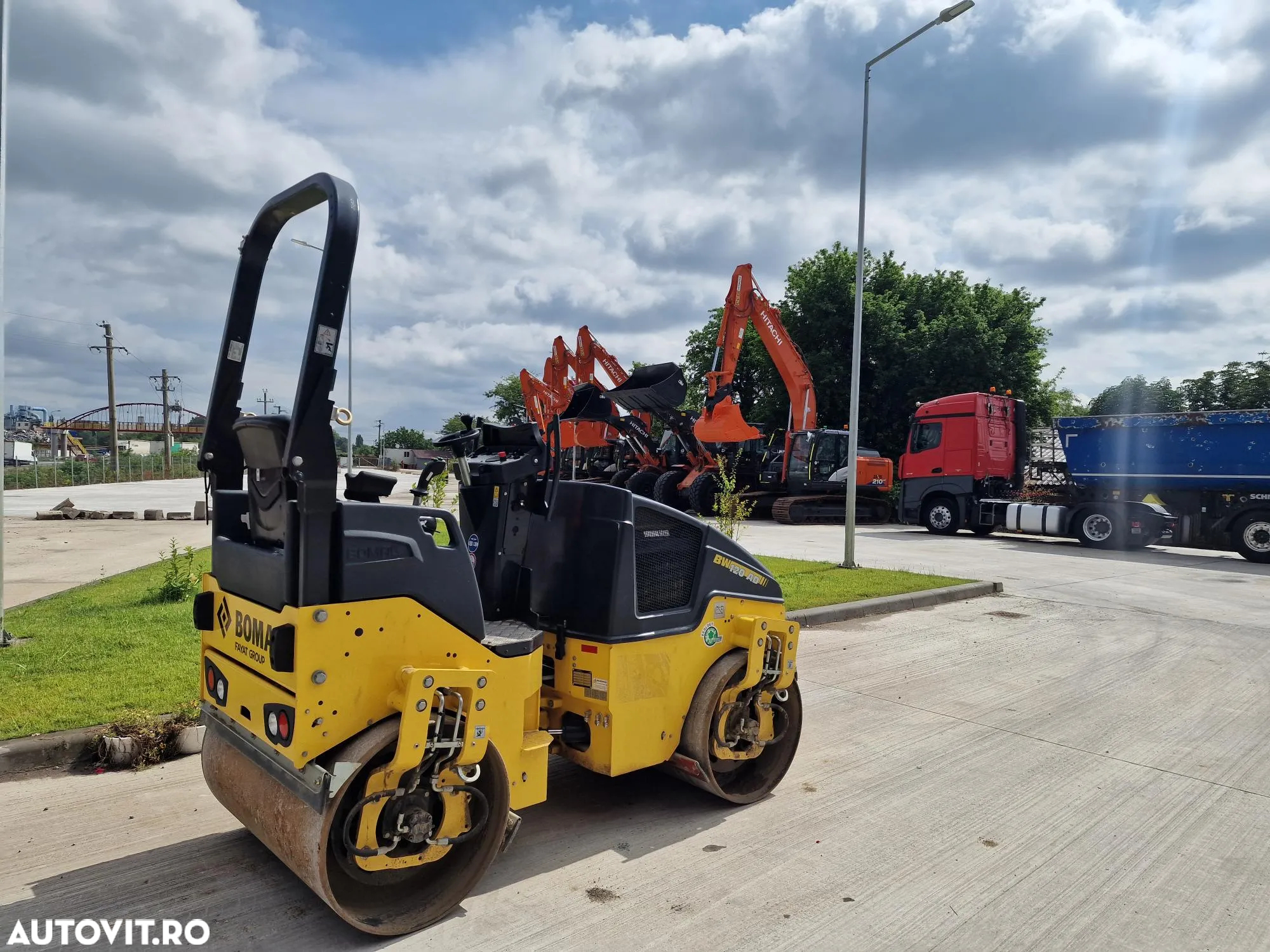 Bomag BG120, 2023, 93h, latime tambur 1,2m, Masa op 2,7t, motor Kubota, posibilitate leasing-31900 EUR+Tva - 15