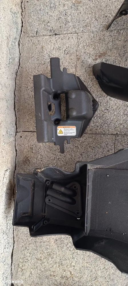 APRILIA SHIVER DORSODURO OWIEWKA OGON LAMPA RĄCZKI PASAŻERA - 11