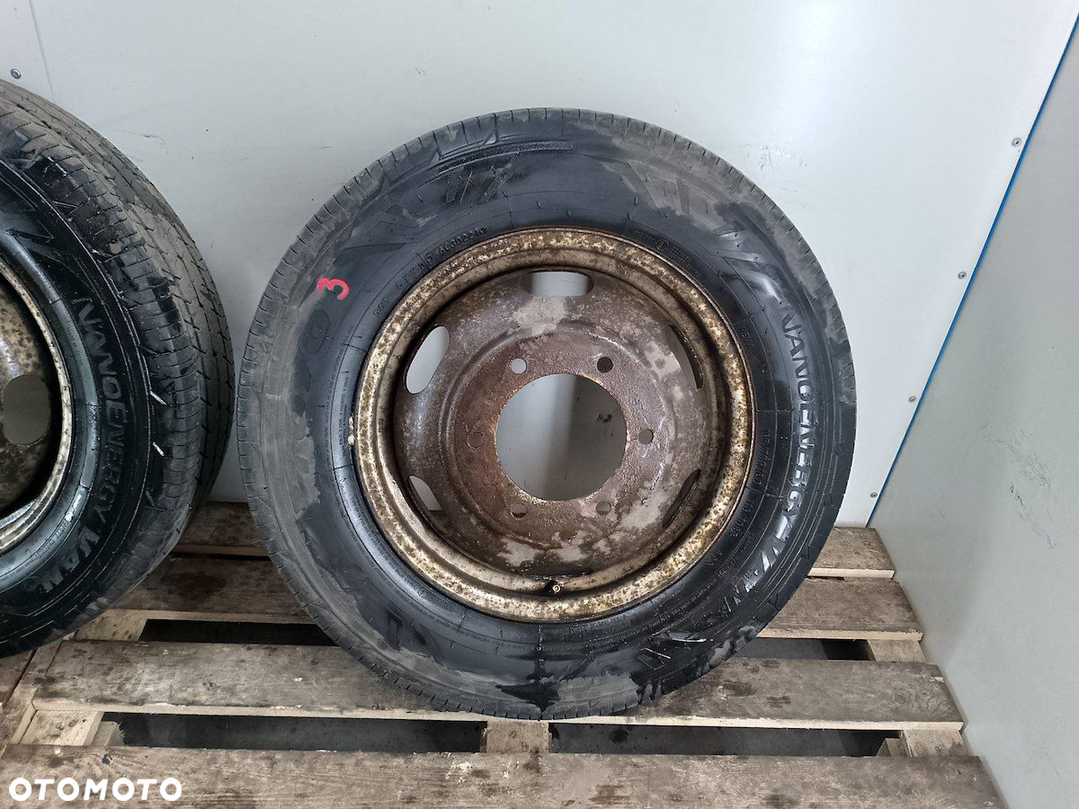 FELGI STALOWE KOMPLET 16 6x180 Z OPONAMI 195/75R16C FORD TRANSIT MK6 - 8