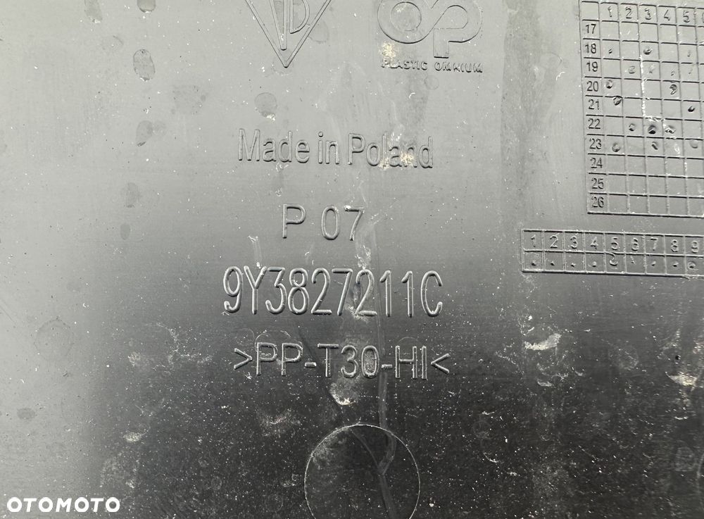 Ramka pod tablicę Porsche Cayenne 9y0827211c 9y0 827 211 c - 3