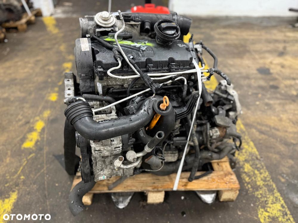 Volkswagen BKC 1.9 TDI diesel silnik kompletny z pełnym osprzętem gotowy do montażu - 1