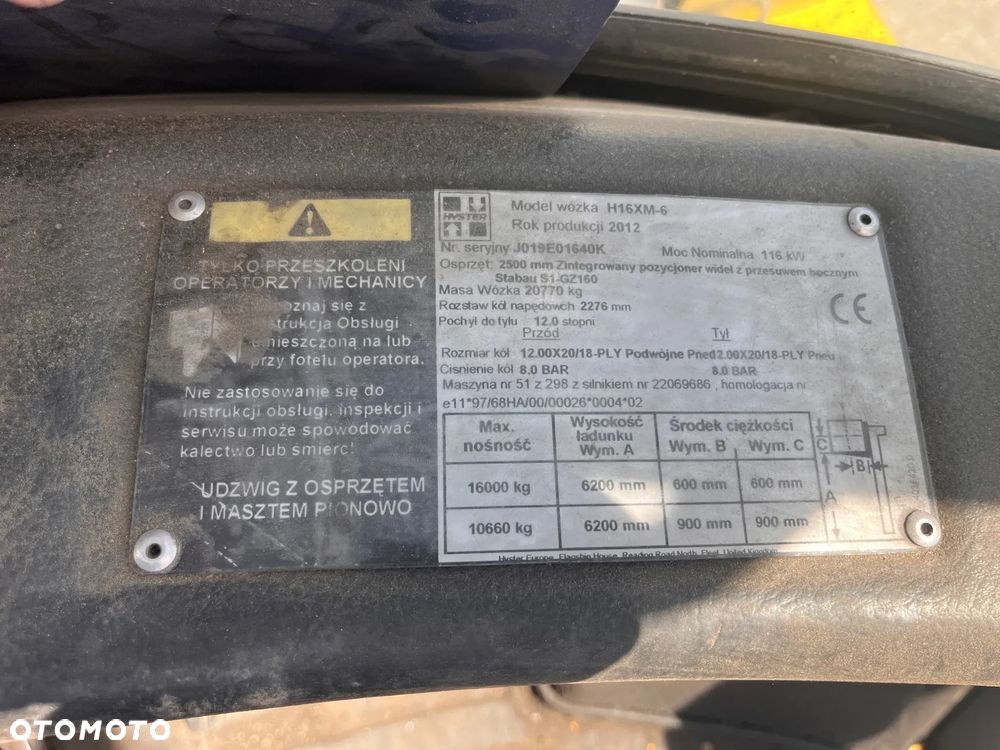 Hyster H16XM-6 - 6