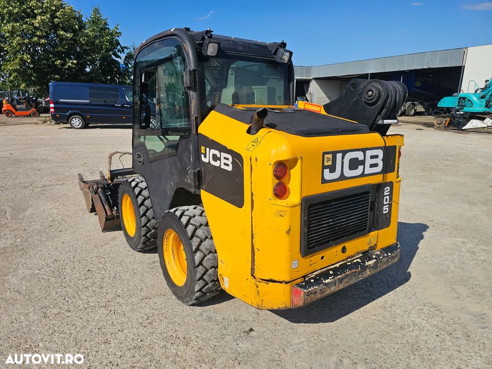 JCB Robot 205 Eco skid bobcat miniincarcator minivola - 5