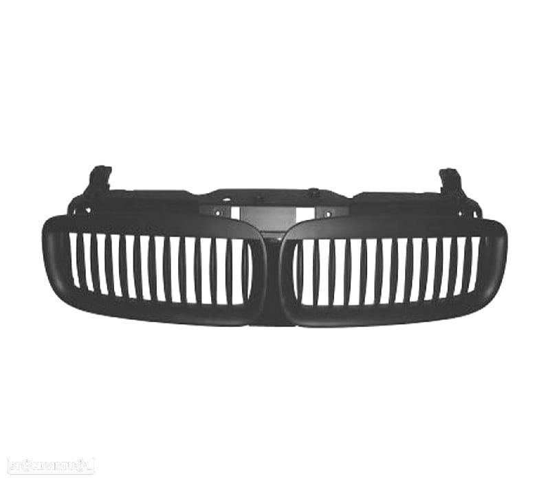 GRELHAS FRONTAIS BMW E65 E66 01-05 PRETA - 1