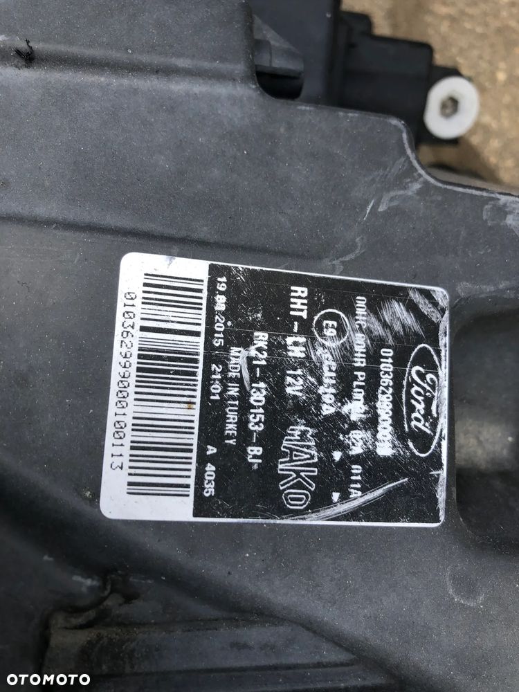 Ford transit custom MK8 zderzak przedni przód lift Blotnik prawy - 10