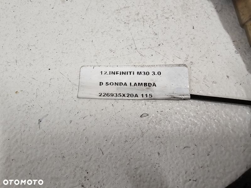 infiniti m30 3.0 d sonda lambda 226935x20a - 6