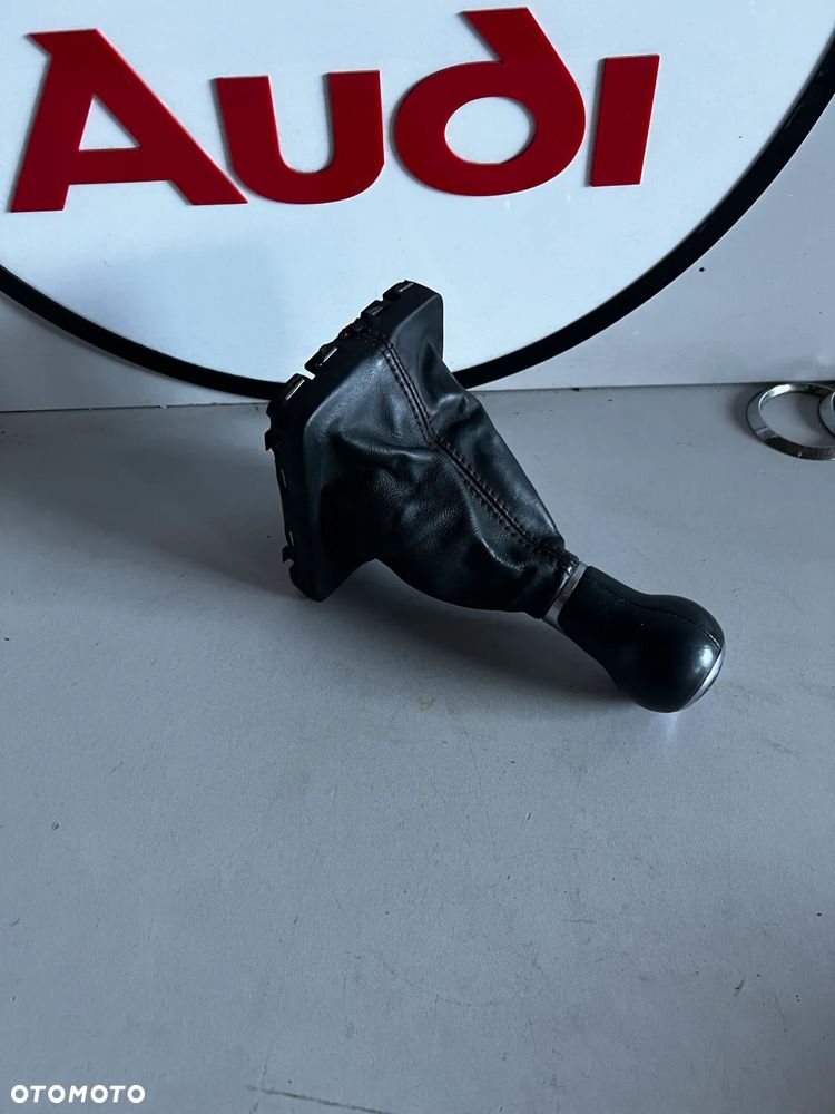 GAŁKA MIESZEK ZMIANY biegów AUDI a4 b8 S4 s line manual CZERWONA NITKA - 1