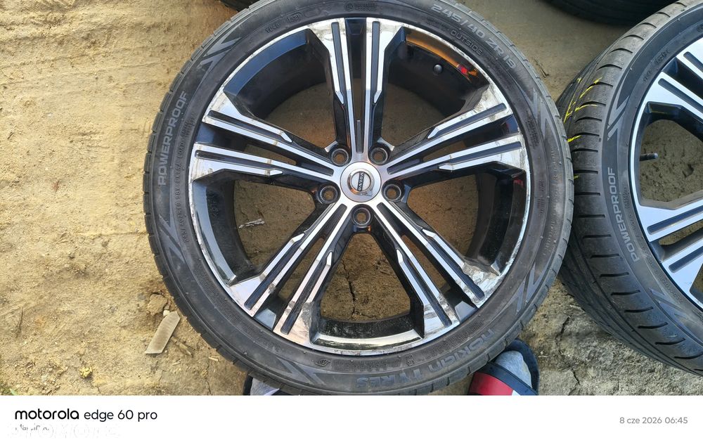 Felgi 19"  Volvo V40 V60 XC40 XC60 wraz z oponami Nokian 245/40R19 - 5