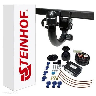 HAK HOLOWNICZY Z KULĄ WYPINANĄ PIONOWO ZABEZPIECZONĄ KLUCZYKIEM BMW X1 E84 2009-15+MODUŁ13PIN - 1