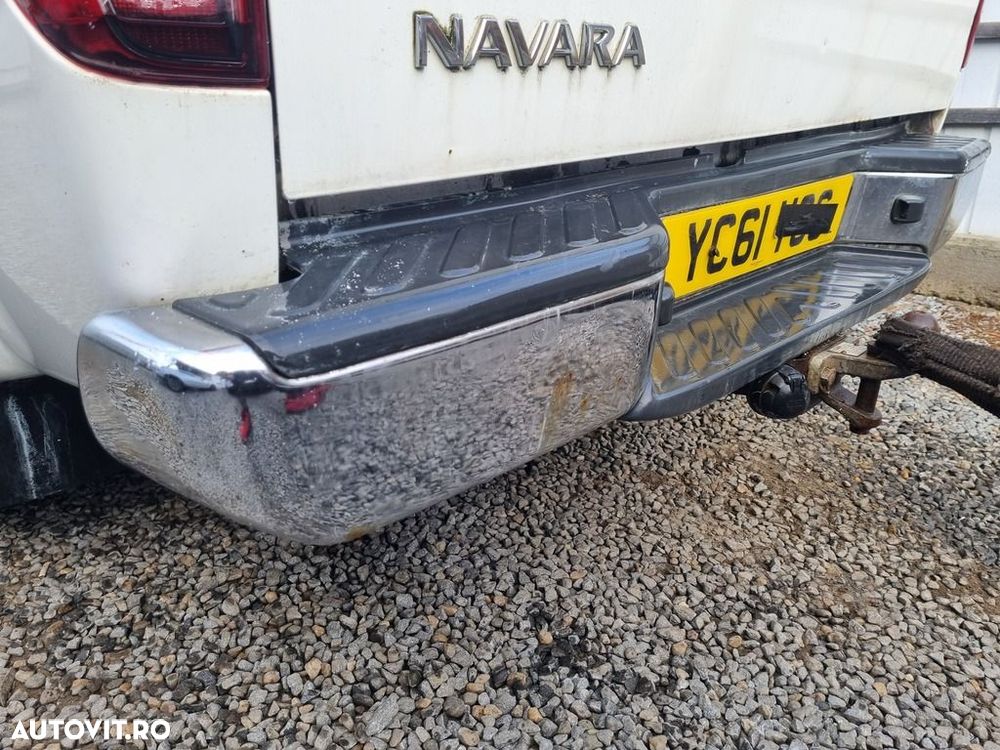 Bara spate Nissan Navara D40 Facelift 2010 - 2015 SUV 4 Usi Super White 326 (1371) - 2