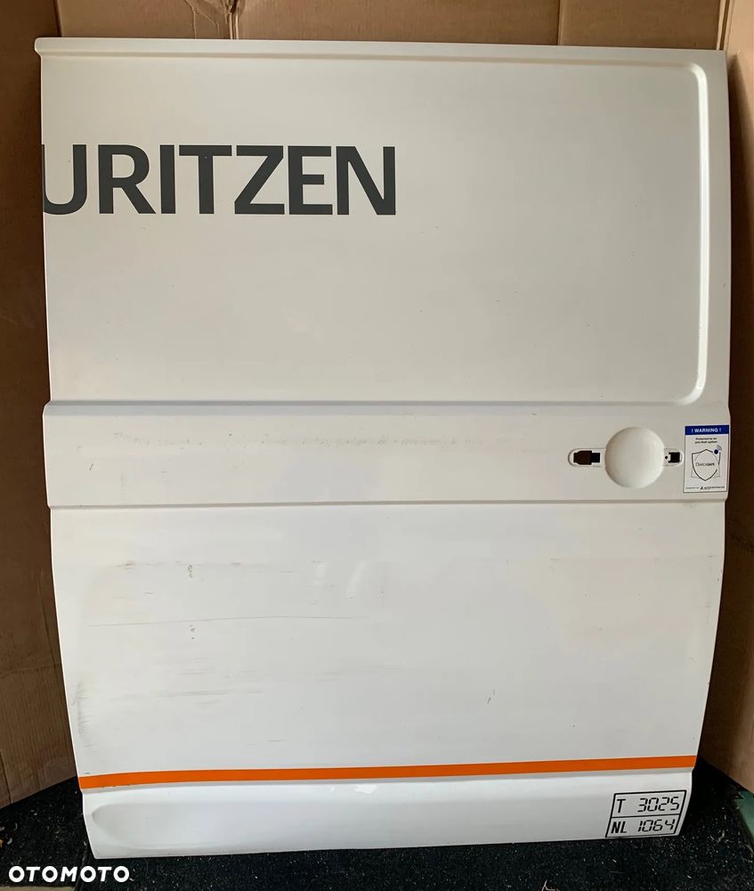 Drzwi boczne przesuwne prawe VW T6 T5 pełne białe