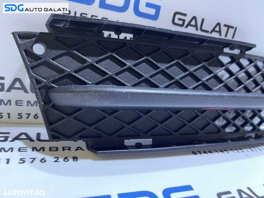 Grila Inferioara Dreapta Spoiler Bara Fata BMW Seria 3 E90 E91 2004 - 2011 Cod 7154552 [V0241] - 4