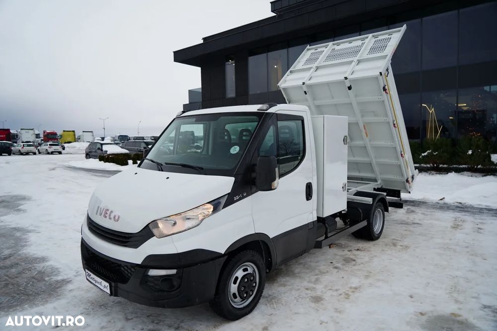 Iveco DAILY 35-140 / BASCULATOR / DUBLU / MANUAL / 3 LOCURI / - 4