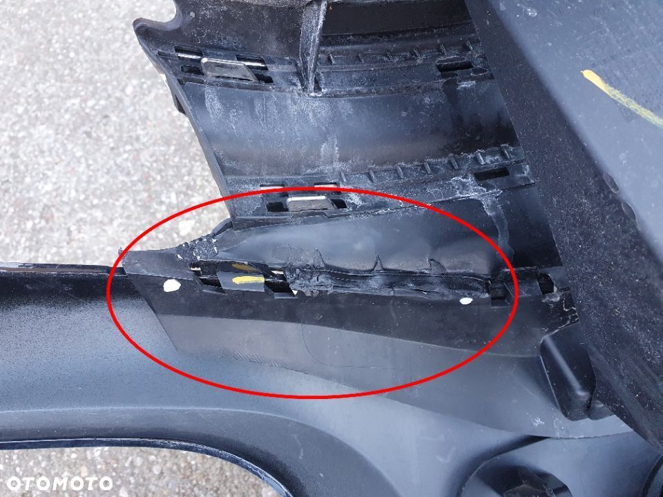Citroen C3 III 16- zderzak przedni grill kratka ramka halogenu - 5