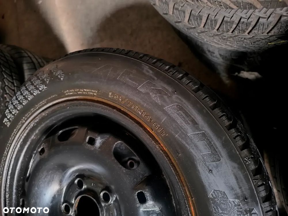5x100 Felgi Stalowe Stal 14 Koła Zimowe Zima SKODA FABIA PRAKTIK ROOMSTER RAPID SEAT IBIZA CORDOBA TOLEDO IV 4 VW FOX POLO Legnica ALU-RAD 165/70 5,5mm - 5