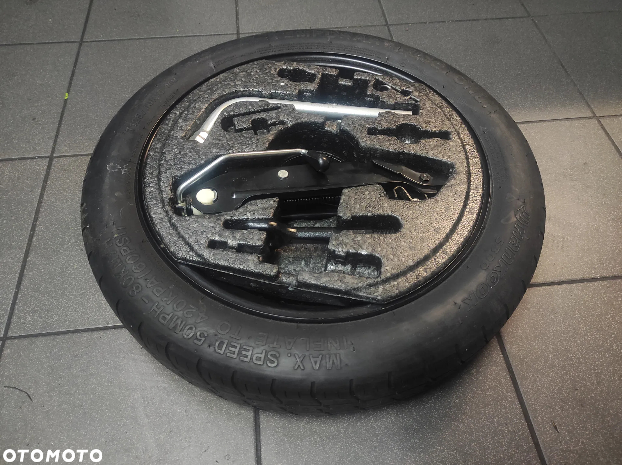 KOŁO ZAPASOWE DOJAZDOWE DOJAZDÓWKA R16 125/70 1K0601027F VW AUDI SEAT SKODA WYSYŁKA !!! - 5