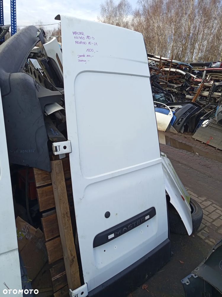 RENAULT MASTER NV400 10- MOVANO 10-21 DRZWI TYLNE LEWE ZAMEK - 1