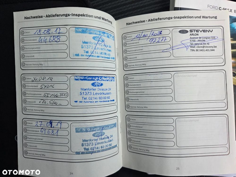 Ford C-MAX 1.0 EcoBoost Start-Stopp-System Business Edition - 38