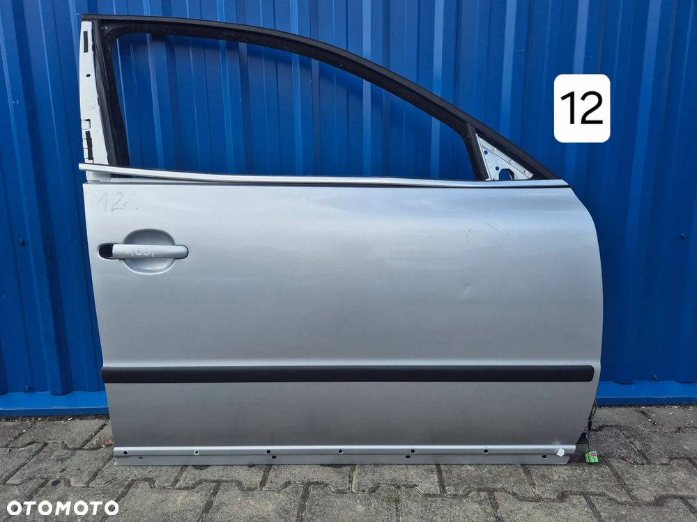 DRZWI PRZÓD PRAWY PRAWE VW PASSAT B5 FL LA7W SREBRNE - 30