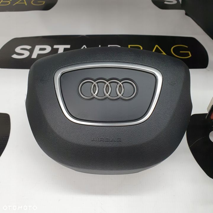 AUDI A5 LIFT DESKA ROZDZIELCZA KONSOLA KOKPIT PULPIT PODUSZKI AIRBAG AIR BAG PASY KIT SET - 7