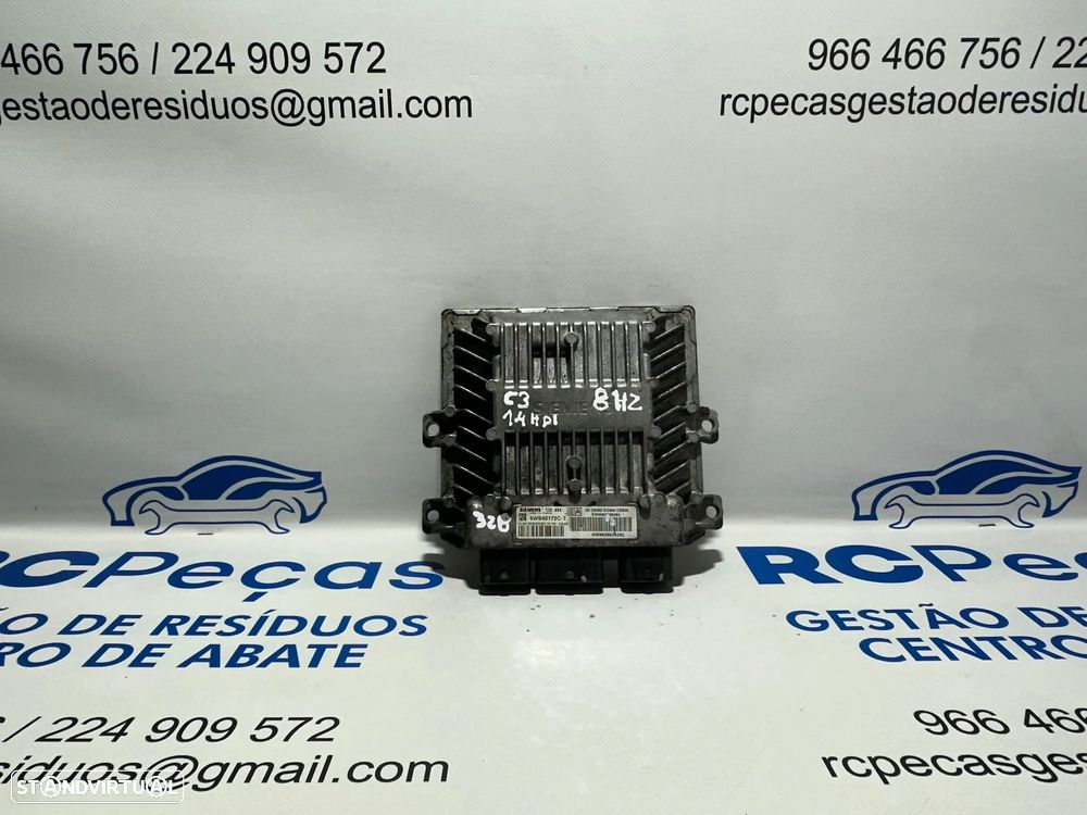 .Centralina Motor Siemens PSA Peugeot Citroen 1.4 HDi 8HX 8HZ 9648624280 5WS40110C-T 2002 - 2016 - 5