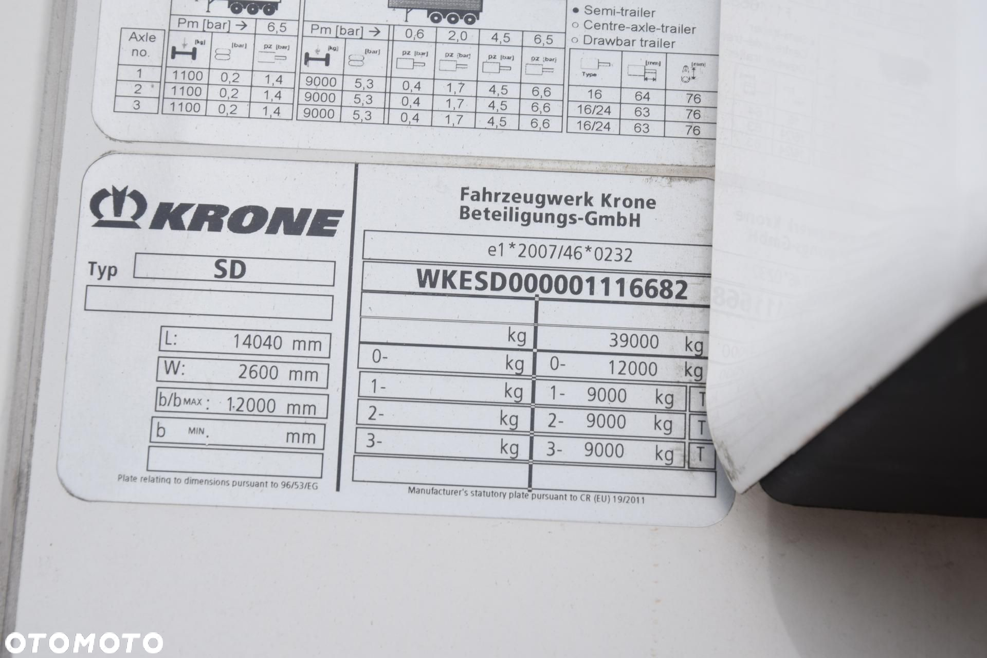 Krone SDR Cool Liner FP 45 ThermoKing SLXi 300 - 15