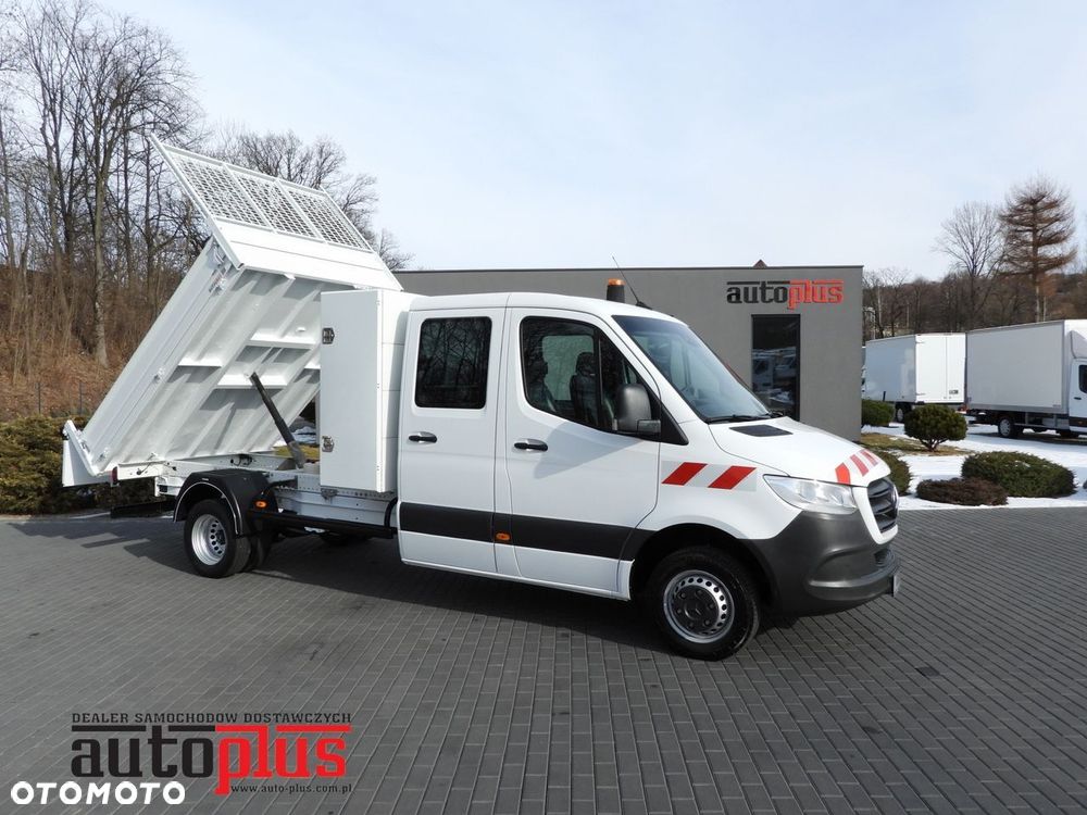 Mercedes-Benz SPRINTER 516 WYWROTKA PODWÓJNA KABINA DOKA 6 MIEJSC TEMPOMAT NAWIGACJA BLIŹNIACZE KOŁA KLIMATYZACJA  160KM - 2