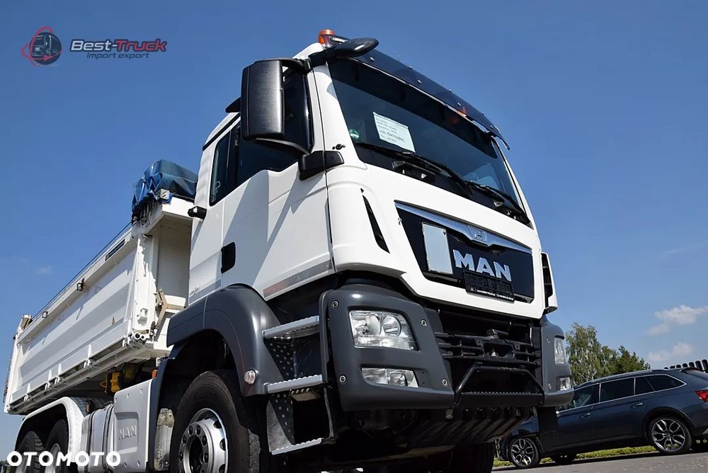 MAN TGS 26.400 // 6X4 //WYWROT  MEILLER 3 STRONNY  // 5 RESORÓW  // Z NIEMIEC  //  STAN PERFEKCYJNY - 12