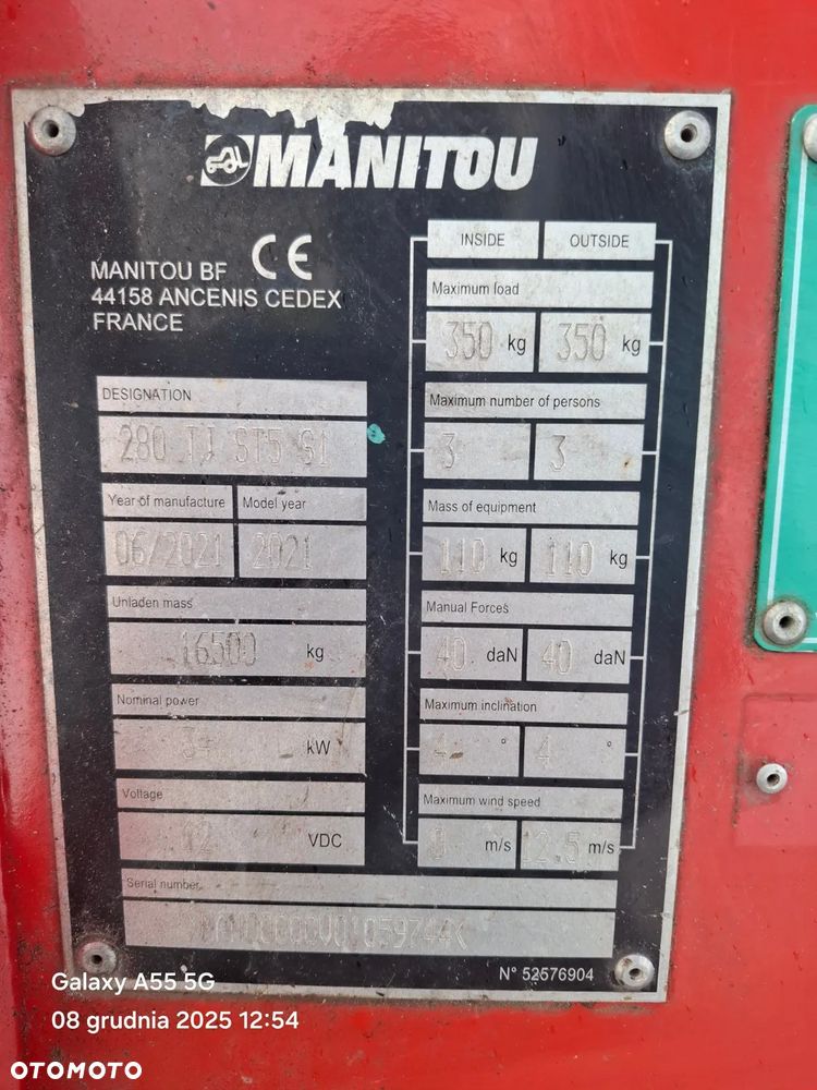 Manitou 280TJ ST5 - 9