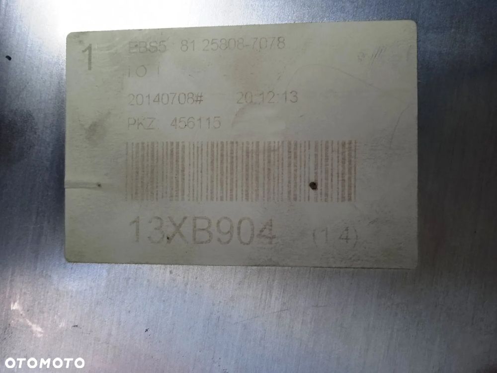 Sterownik komputer EBS 81.25808-7078 Man TGX 18.440 13XB904 Euro 6 - 4