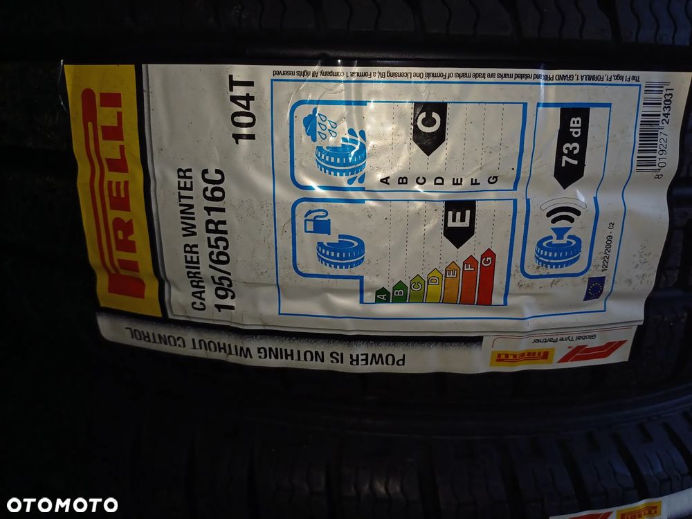 195/65/16C Pirelli - 2