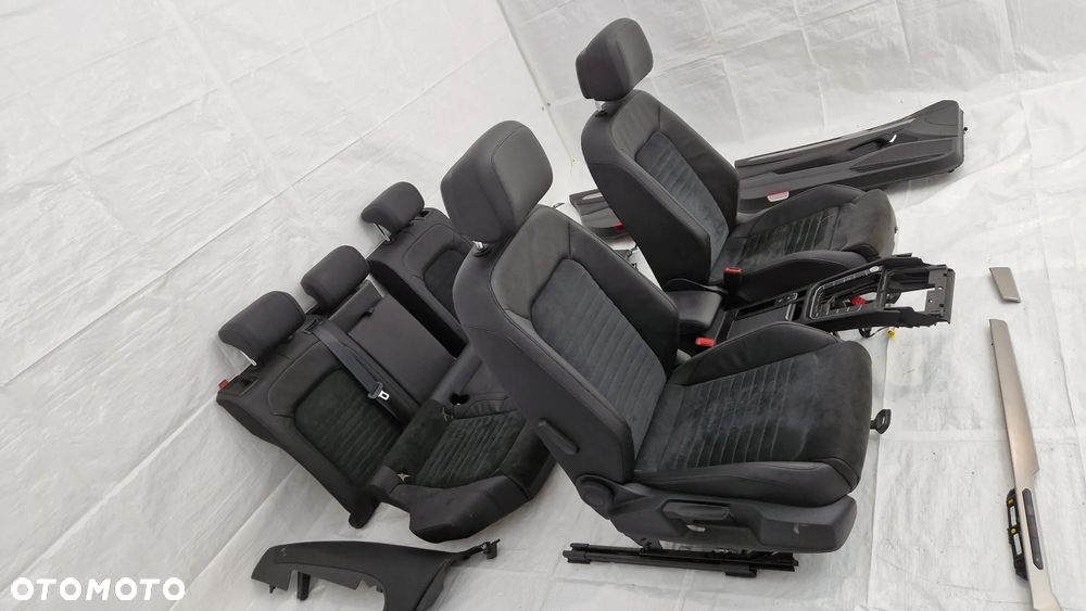 VW Passat B8 Kombi Środek skóry komplet europa super stan - 5