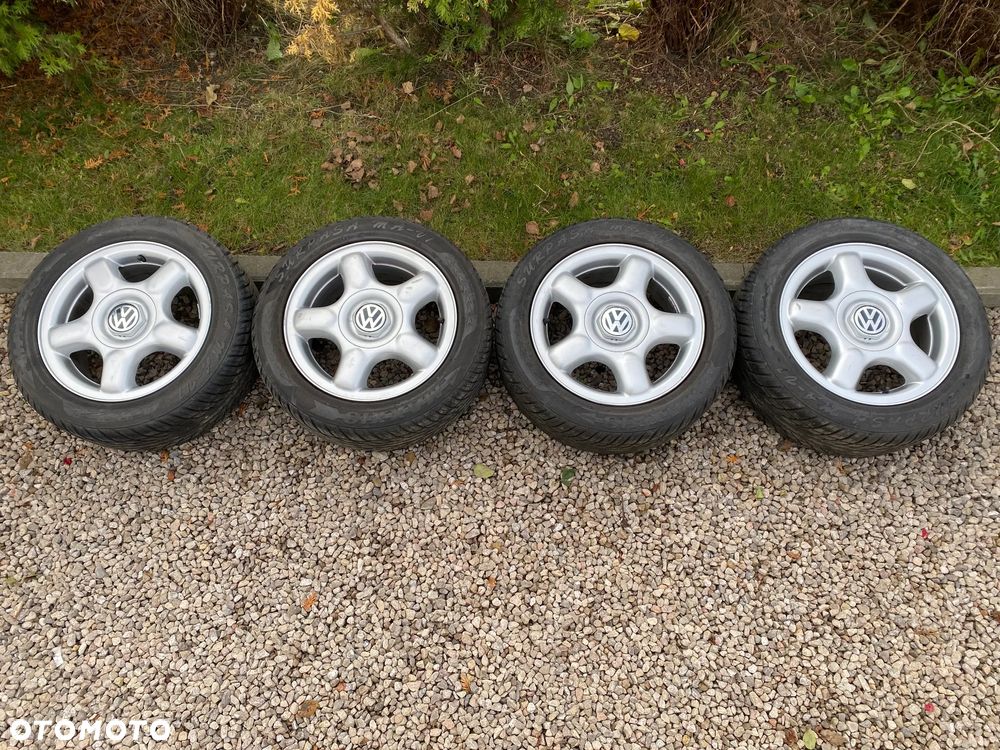 VW GOLF POLO LUPO PASSAT B4 B3 ALUFELGI FELGI ALUMINIOWE R14 4X100 ET43 6J14H2 - 5