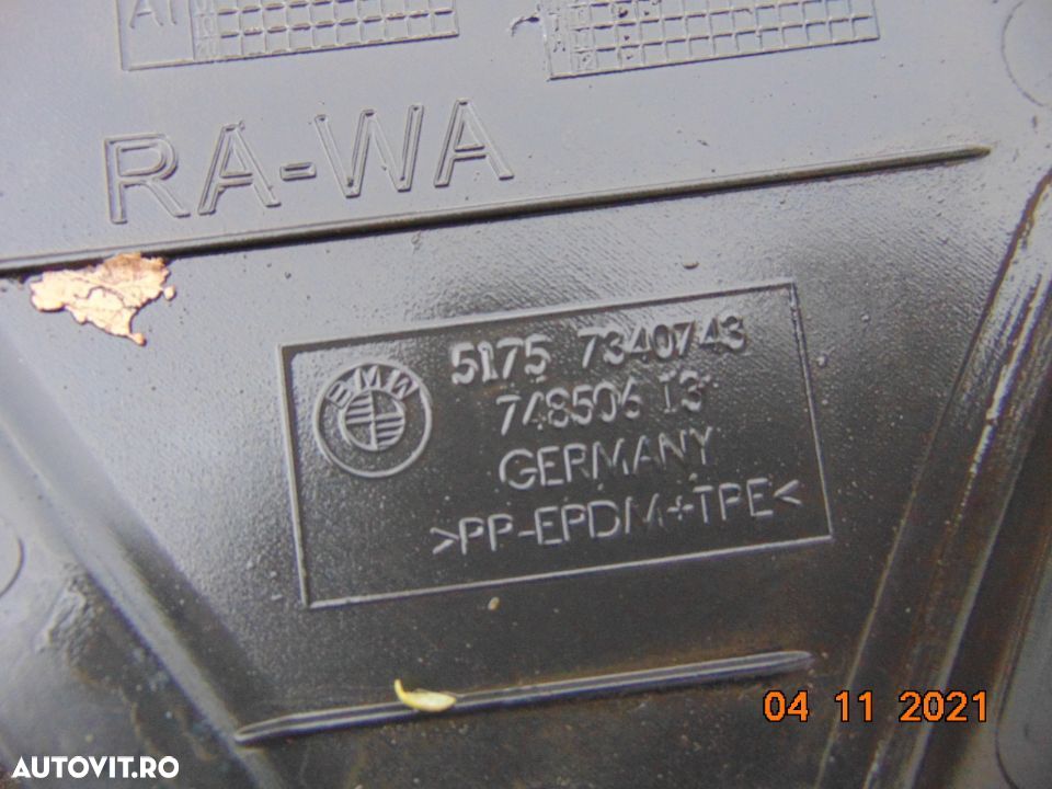 Scut BMW G30 G31 carenaje roti fata spate elemente legatura carenaje scu motor cutie - 3