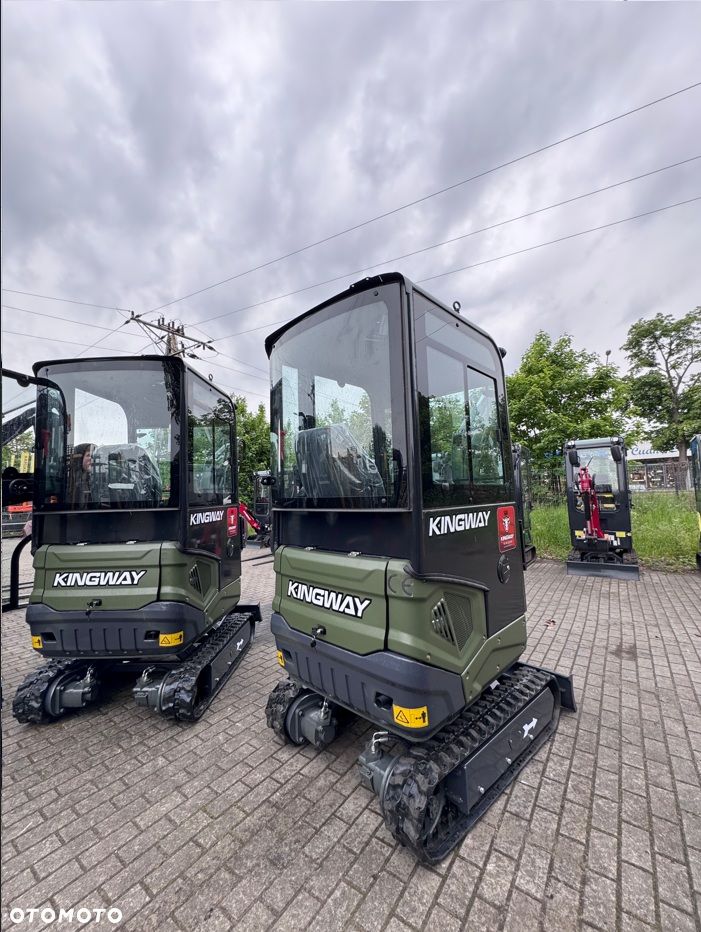 Kingway Koparka 1600kg S16K + Kciuk Hydrauliczny - 2