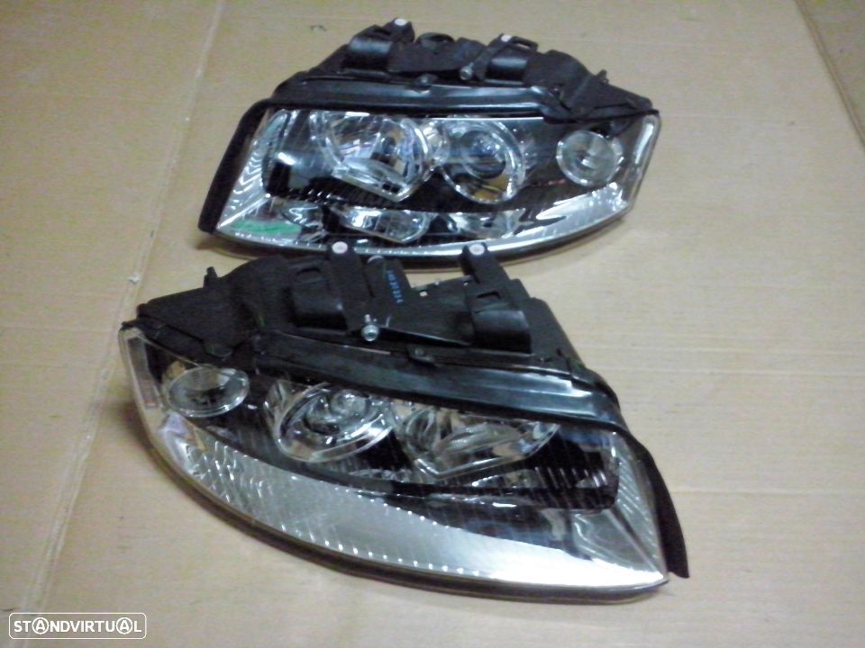 Farol / Faróis da frente Audi A4 B6 2001 até 2005 (Novos) - 1