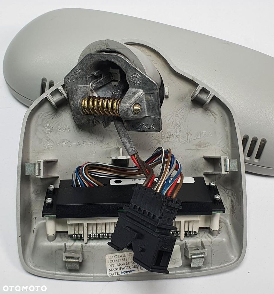 LUSTERKO WEWNĘTRZNE WSTECZNE VW NEW BEETLE 1C 1C0857511B - 2
