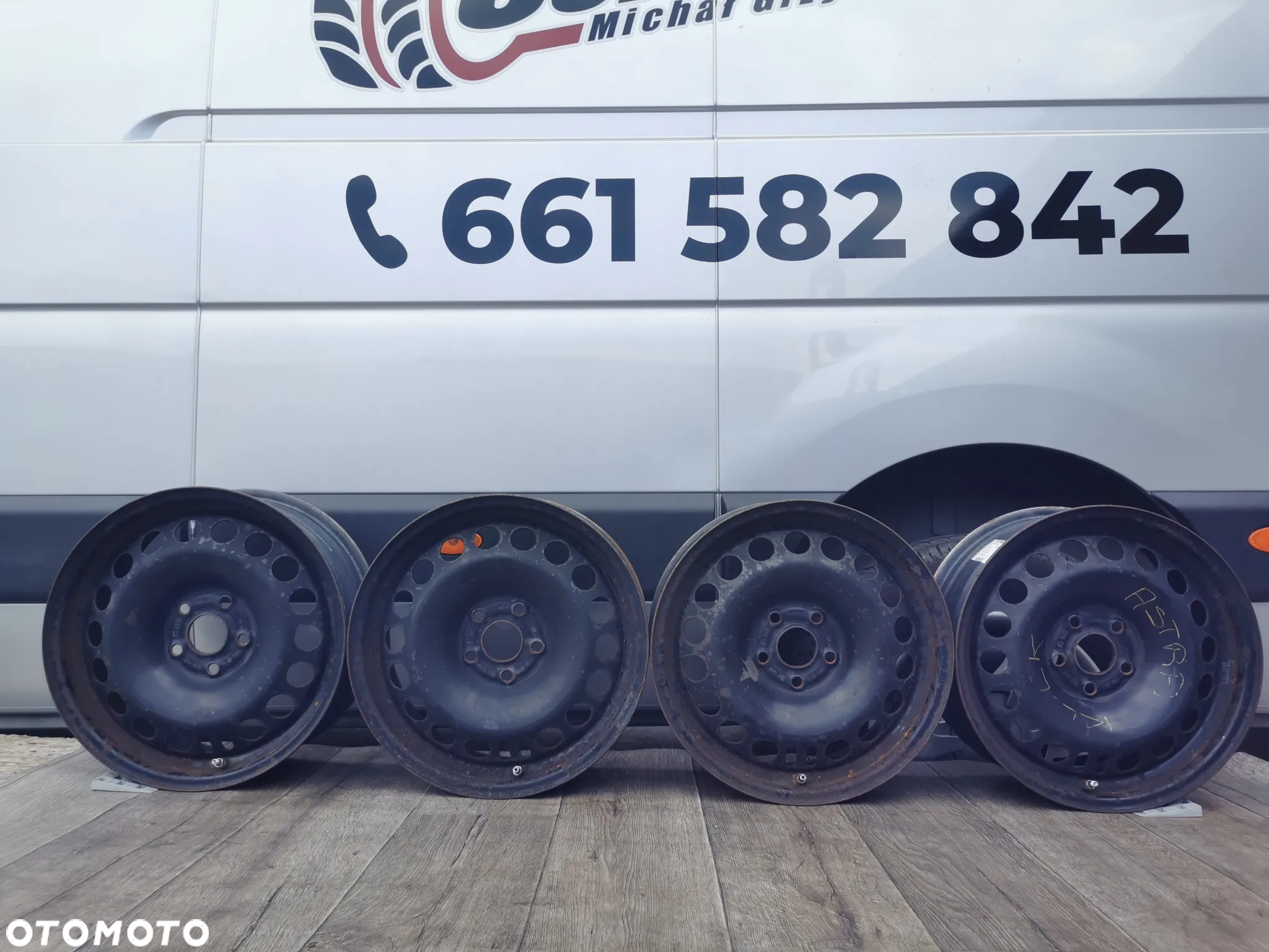 FELGI STALOWE 5x105 R16 6,5J OPEL ASTRA J K MOKKA AMPERA-E CZUJNIKI CIŚNIENIA - 2
