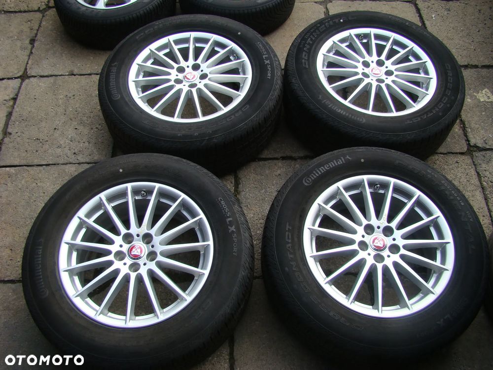 a04 5x108 Jaguar F-Pace 7,5jx18 opony lato 255/60 czujniki - 1