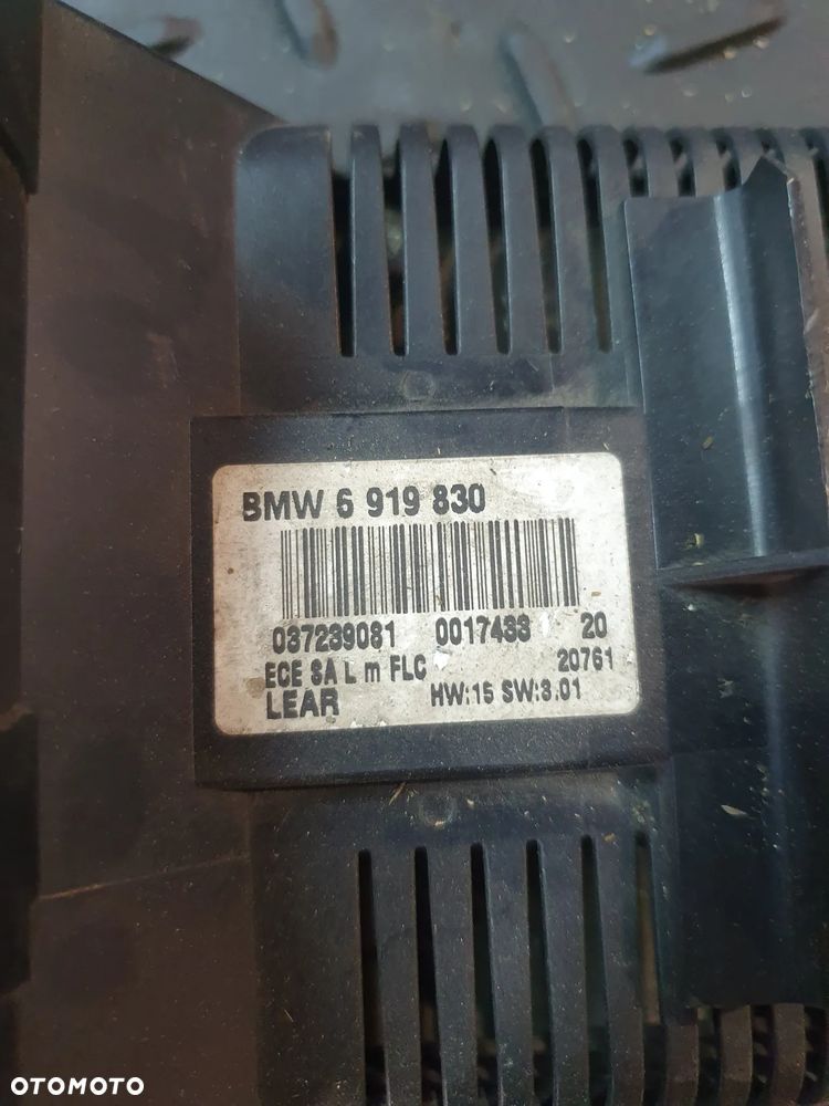 BMW E46 PANEL STEROWANIA PRZEŁĄCZNIK ŚWIATEŁ 6919830 - 5