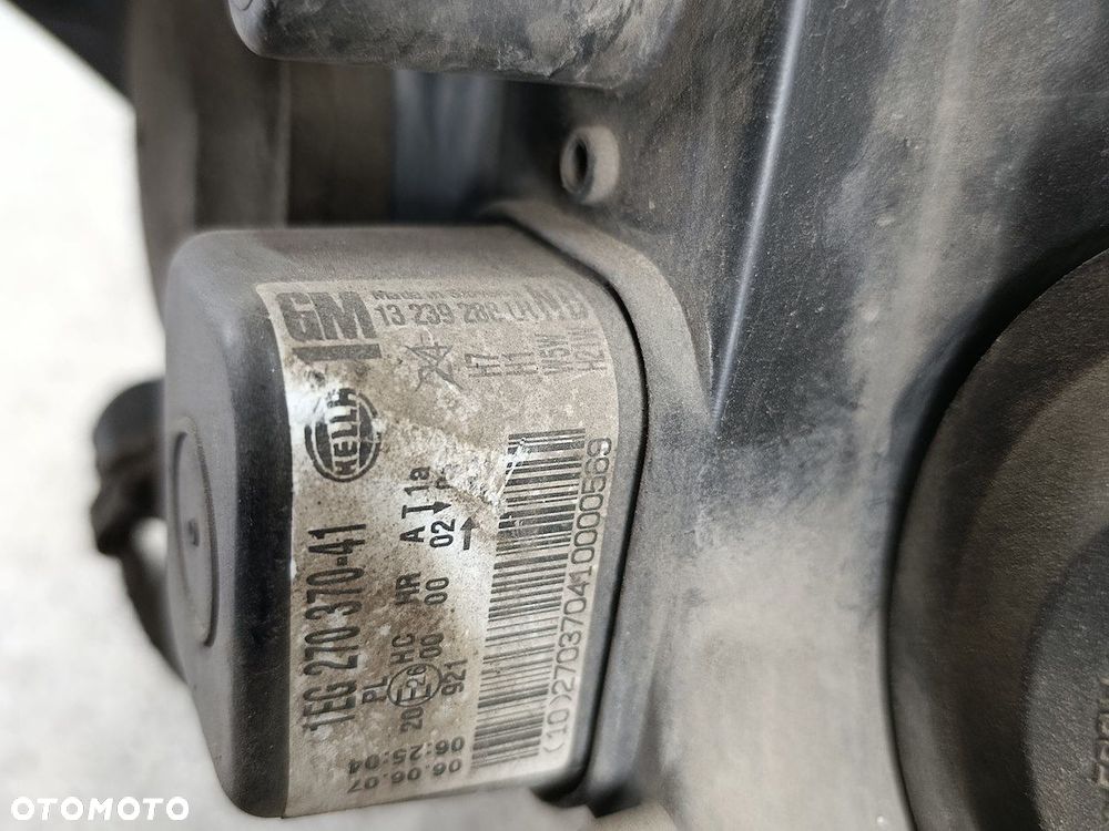 LAMPA PRZÓD LEWA OPEL ASTRA H 13239288 1EG270370-41  HELLA - 7
