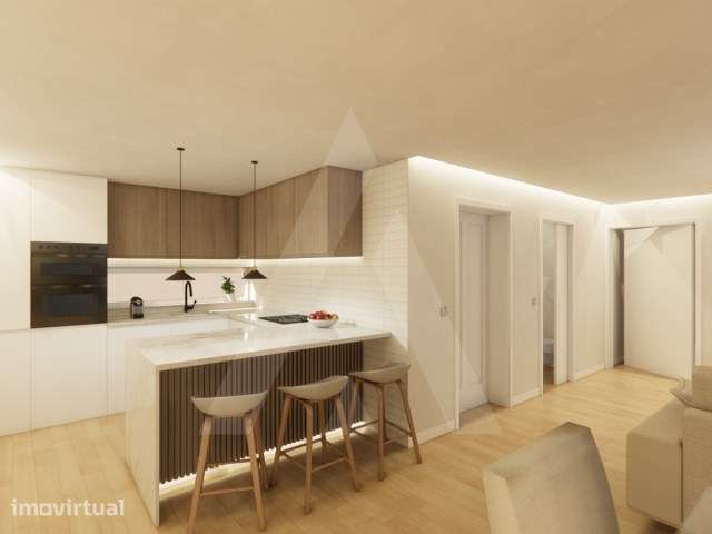 Apartamento T3 Duplex novo com piscina na Praia da Barra - Grande imagem: 5/31