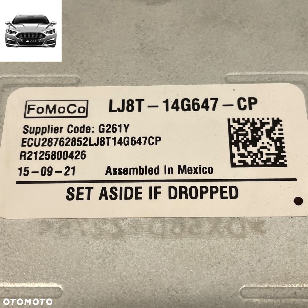 STEROWNIK KAMERY FORD MUSTANG MACH-E LJ8T-14G647-CP - 4